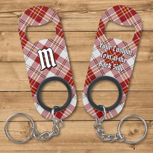 Clan MacPherson Red Dress Tartan Mini Flaschenöffner