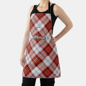 Clan MacPherson Red Dress Tartan Schürze (InSitu)