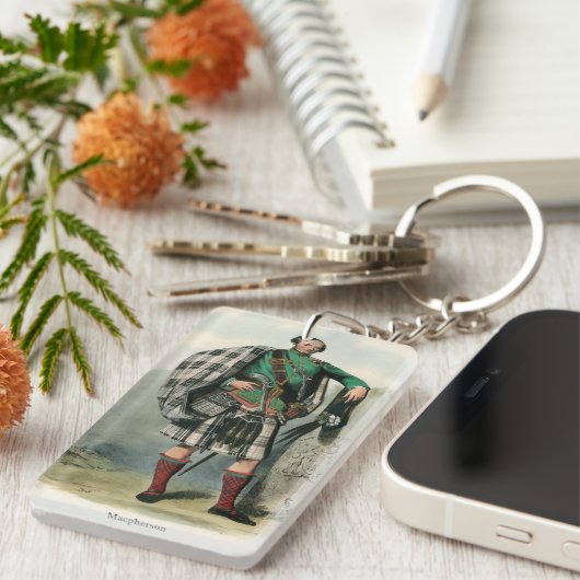 Clan Macpherson Schlüsselanhänger (Vorderseite rechts)