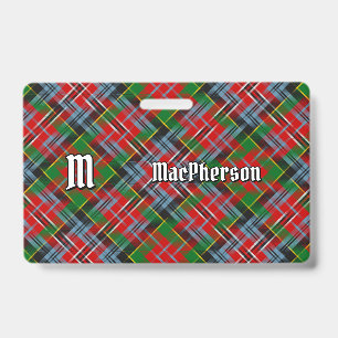 Clan MacPherson Tartan-Abzeichen Ausweis