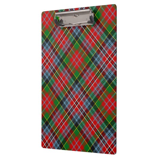 Clan MacPherson Tartan Clipboard Klemmbrett (Links)