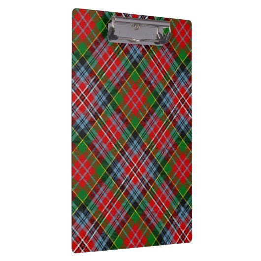 Clan MacPherson Tartan Clipboard Klemmbrett (Rechts)