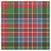 Clan MacPherson Tartan Fabric Stoff (Nahaufnahme)