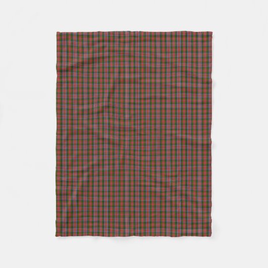 Clan MacPherson Tartan Fleecedecke (Vorderseite)
