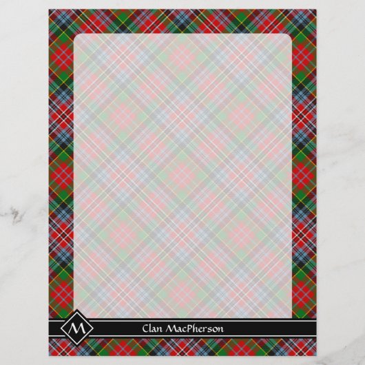 Clan MacPherson Tartan Flyer (Vorne)