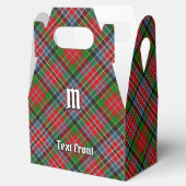 Clan MacPherson Tartan Gevor Box Geschenkschachtel (Geöffnet)