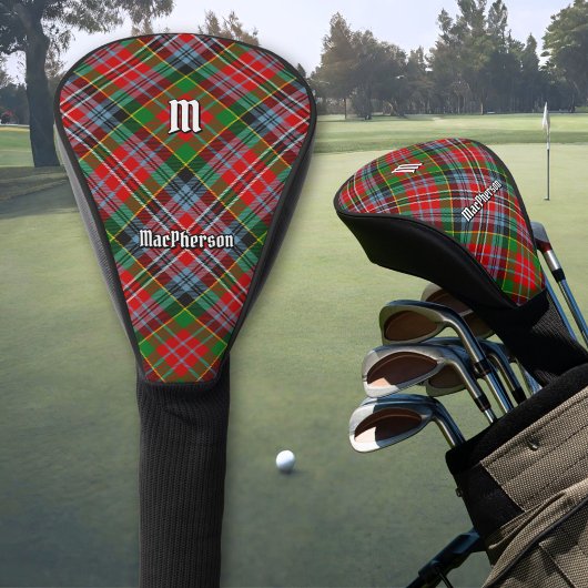 Clan MacPherson Tartan Golf Head Cover Headcover