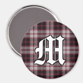 Clan MacPherson Tartan Kariert Accents Magnet (Vorderseite/Rückseite)