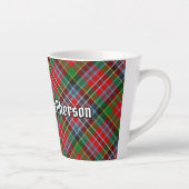 Clan MacPherson Tartan Latte Tasse (Rechts)