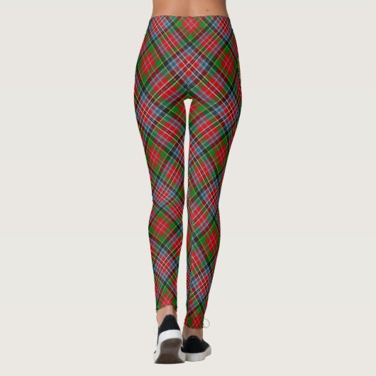 Clan MacPherson Tartan Leggings (Rückseite)