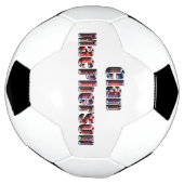 Clan MacPherson Tartan Logo, Fußball (Gedreht)