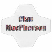 Clan MacPherson Tartan Logo, Fußball (Flach)