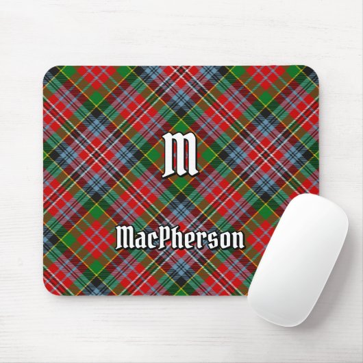 Clan MacPherson Tartan Mouse Pad Mousepad (Mit Mouse)