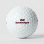 Clan Macpherson Tartan Name, Golf Balls Golfball (Vorderseite)
