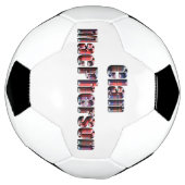 Clan Macpherson Tartan Name, Soccerball Fußball (Gedreht)