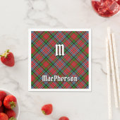 Clan MacPherson Tartan Napkins Serviette (Beispiel)