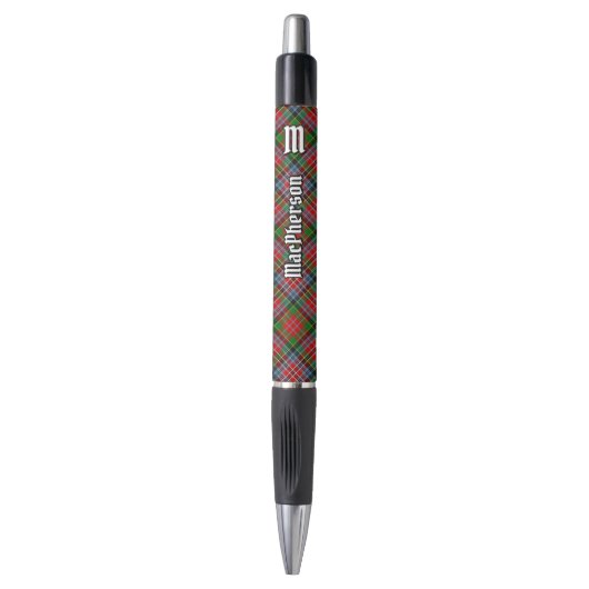 Clan MacPherson Tartan Pen Kugelschreiber (Vorderseite Vertikal)
