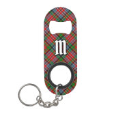 Clan MacPherson Tartan Schlüsselanhänger Bottle Op Mini Flaschenöffner (Vorderseite)