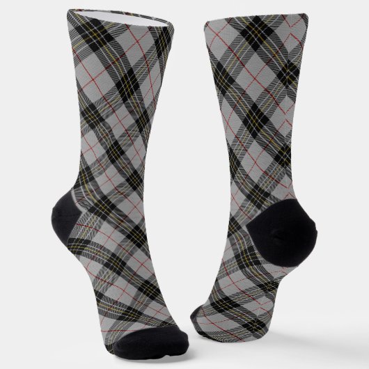 Clan MacPherson Tartan Socks Socken (Gewinkelt)