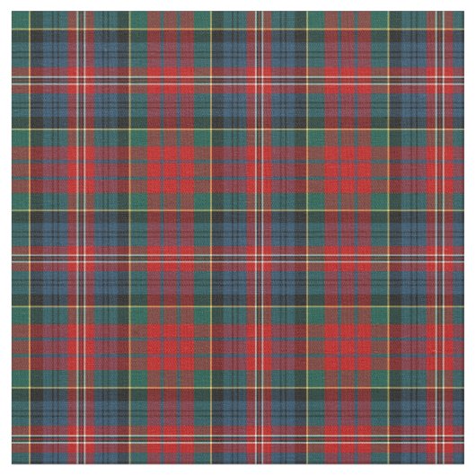 Clan MacPherson Tartan Stoff (Nahaufnahme)