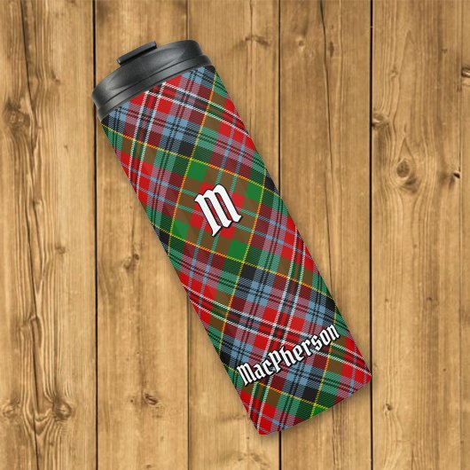 Clan MacPherson Tartan Thermal Tumbler Thermosbecher