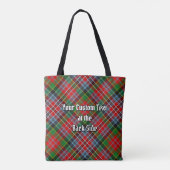 Clan MacPherson Tartan Tote Bag Tasche (Rückseite)