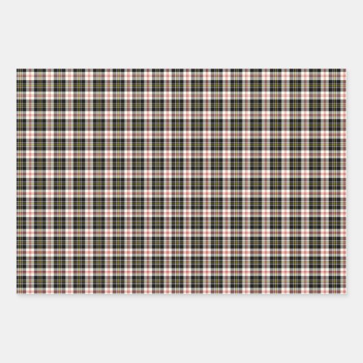 Clan MacPherson Tartan Variations Geschenkpapier Set (Vorderseite 2)
