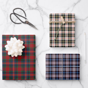 Clan MacPherson Tartan Variations Geschenkpapier Set