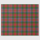 Clan MacPherson Tartan Wrapping Paper Geschenkpapier (Flach)