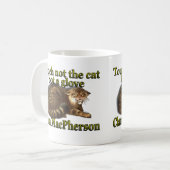 Clan MacPherson Touch Not The Cat Bot a Glove Kaffeetasse (Vorderseite Links)