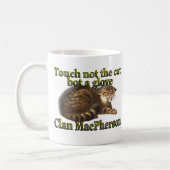 Clan MacPherson Touch Not The Cat Bot a Glove Kaffeetasse (Links)