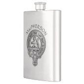 Clan MacPherson Wappen Flachmann (Links)