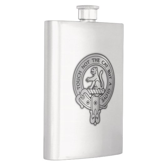 Clan MacPherson Wappen Flachmann (Rechts)