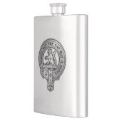 Clan MacPherson Wappen Flachmann (Links)