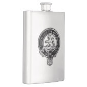 Clan MacPherson Wappen Flask Flachmann (Rechts)