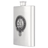 Clan MacPherson Wappen Flask Flachmann (Links)