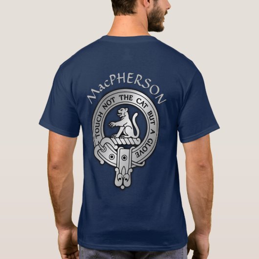 Clan MacPherson Wappen T-Shirt (Rückseite)