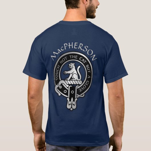 Clan MacPherson Wappen T-Shirt (Rückseite)