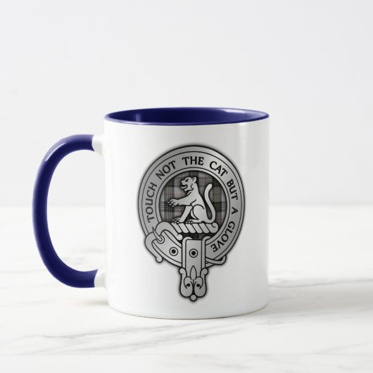 Clan MacPherson Wappen & Tartan Tasse (Links)