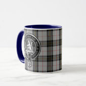 Clan MacPherson Wappen & Tartan Tasse (Vorderseite Links)