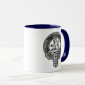 Clan MacPherson Wappen & Tartan Tasse (VorderseiteRechts)