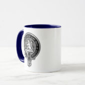 Clan MacPherson Wappen & Tartan Tasse (Vorderseite Links)