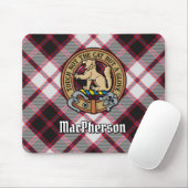 Clan MacPherson Wappen über die Jagd auf Tartan Mousepad (Mit Mouse)