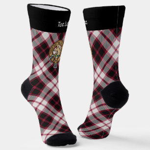 Clan MacPherson Wappen über die Jagd auf Tartan So Socken