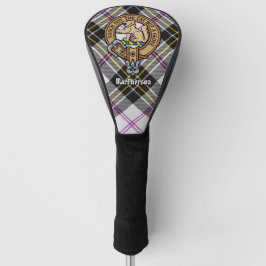 Clan MacPherson Wappen über Dress Tartan Golf Headcover