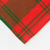 Clan MacQuarrie Modern Tartan Kariert Fleecedecke (Ecke)