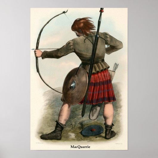 Clan MacQuarrie Poster (Vorne)
