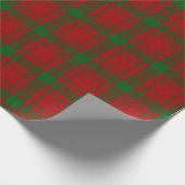 Clan MacQuarrie ScottishTartan Geschenkpapier (Ecke)