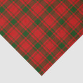 Clan MacQuarrie Tartan und Wappen Seidenpapier (Detail)