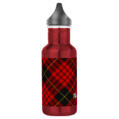 Clan MacQueen Tartan Edelstahlflasche (Links)
